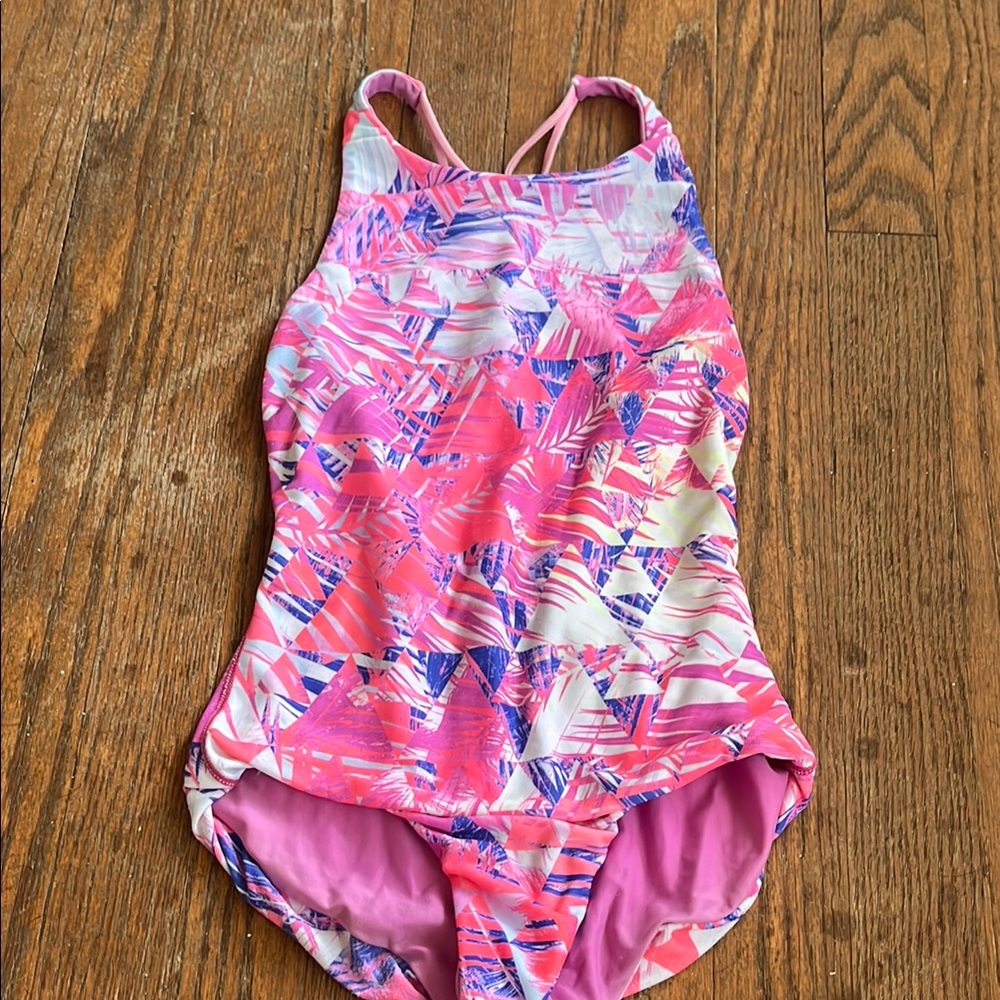 Ivivva Kids One Piece Swimsuit - Pink and Purple